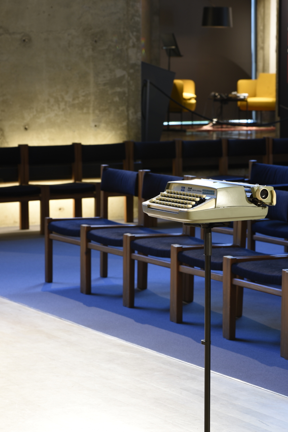 Månadens föremål: Notskrivmaskin Smith Corona Musicwriter 8 SmIn1176 salen s